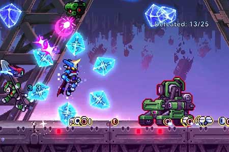 致敬洛克人《超合金冲击》1月22日试玩 双人肉鸽爽局