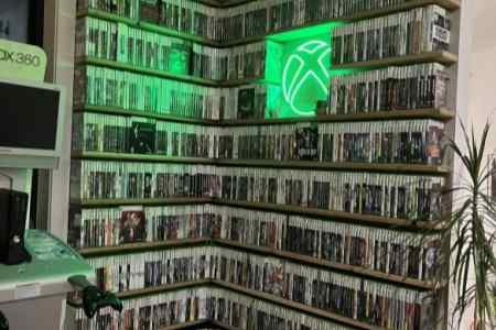 大佬集齐Xbox 360北美全套游戏 网友惊叹：实体圣经