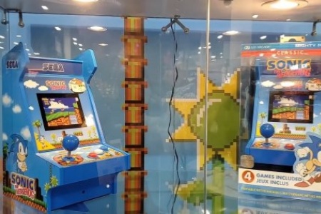 CES2026世嘉授权迷你街机机台亮相! 预计今年4月发货