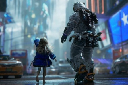 《虚实万象》全新壁纸公开：小萝莉戴安娜眺望远方