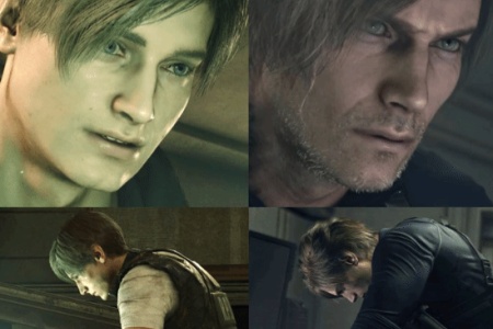 玩家对比《生化2》与《生化9》里昂形象：越陈越香！